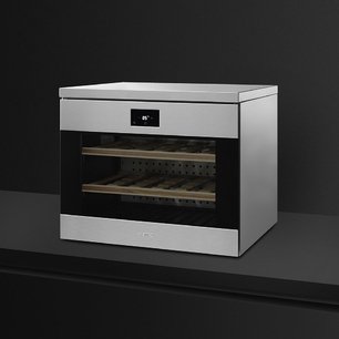 Холодильный шкаф для вина Smeg CVF318XS фото 3 в Тюмени