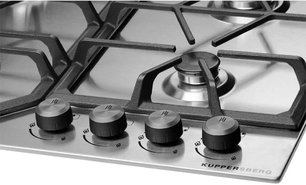 Газовая варочная панель-домино Kuppersberg FS 62 X фото 3 в Тюмени