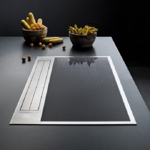 Варочная панель с вытяжкой FALMEC SINTESI 90 INOX (880) фото 2 в Тюмени