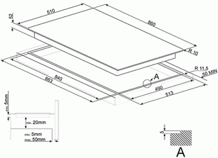 Варочная панель Smeg SIM592D фото 2 в Тюмени
