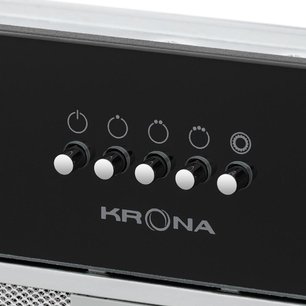 Встраиваемая вытяжка Krona KATE 600 GLASS BLACK PB фото 2 в Тюмени Встраиваемая вытяжка Krona KATE 600 GLASS BLACK PB фото 2 в Тюмени