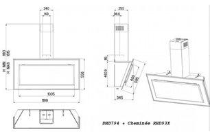 Вытяжка Де Дитрих DHD 794 X фото 4 в Тюмени Вытяжка De Dietrich DHD 794 X фото 4 в Тюмени