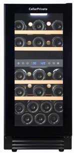 Встраиваемый под столешницу винный шкаф CellarPrivate CP027-2TBH фото 3 в Тюмени
