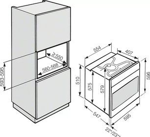 Духовой шкаф Миле H 4810 B BK фото 3 в Тюмени Духовой шкаф Miele H 4810 B BK фото 3 в Тюмени