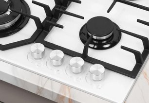 Газовая варочная панель из закаленного стекла Zigmund Shtain M 32.6 W фото 2 в Тюмени