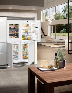 Встраиваемый холодильник Side-by-Side Либхер SBSWgw 64I5 BioFresh NoFrost фото 2 в Тюмени Встраиваемый холодильник Side-by-Side Liebherr SBSWgw 64I5 BioFresh NoFrost фото 2 в Тюмени