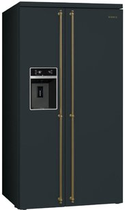 Холодильник Смег SBS8004AO фото в Тюмени Холодильник Smeg SBS8004AO фото в Тюмени