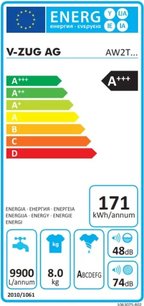 Стиральная машина Фауцуг AdoraWash V2000 AW2THW li фото 4 в Тюмени Стиральная машина V-ZUG AdoraWash V2000 AW2THW li фото 4 в Тюмени