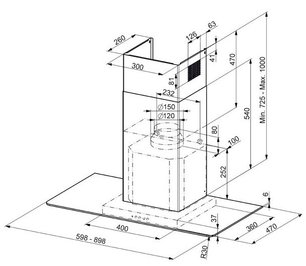 Вытяжка Смег KFV62DB фото 2 в Тюмени Вытяжка Smeg KFV62DB фото 2 в Тюмени