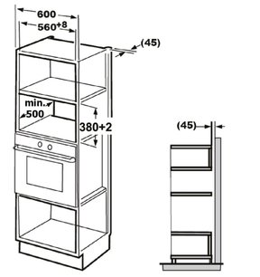 Встраиваемая микроволновая печь Брандт BMG2115X фото 4 в Тюмени Встраиваемая микроволновая печь Brandt BMG2115X фото 4 в Тюмени