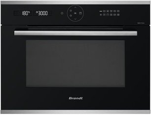 Встраиваемая комбинированная микроволновая печь Брандт BKC7153LX фото в Тюмени Встраиваемая комбинированная микроволновая печь Brandt BKC7153LX фото в Тюмени