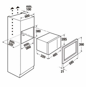 Микроволновая печь Куперсбуш M 6120.0 S фото 2 в Тюмени Микроволновая печь Kuppersbusch M 6120.0 S фото 2 в Тюмени