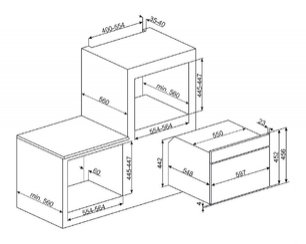 Встраиваемая микроволновая печь Смег SF4800MPO фото 3 в Тюмени Встраиваемая микроволновая печь Smeg SF4800MPO фото 3 в Тюмени