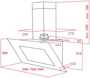 Вытяжка Тека DVT 980 W фото 2 в Тюмени Вытяжка Teka DVT 980 W фото 2 в Тюмени