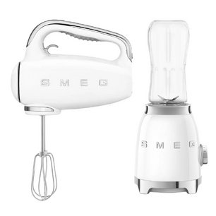 Smeg 50`s Style (блендер PBF01WHEU + миксер HMF01WHEU) фото в Тюмени