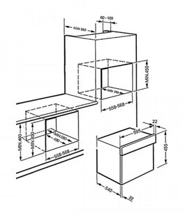 Микроволновая печь Smeg SC845MP фото 2 в Тюмени