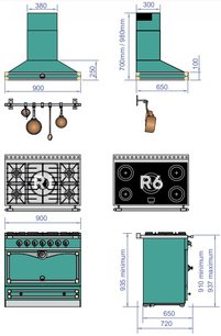 Варочный центр La Cornue Albertine 90 R1 фото 4 в Тюмени