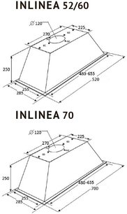 Встраиваемая вытяжка Куперсберг INLINEA 70 X фото 4 в Тюмени Встраиваемая вытяжка Kuppersberg INLINEA 70 X фото 4 в Тюмени