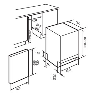 Посудомоечная машина Тека DW7 41 FI фото 3 в Тюмени Посудомоечная машина Teka DW7 41 FI фото 3 в Тюмени