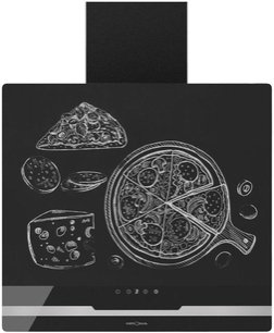 Вытяжка Krona DOMENIKA 600 BLACK/INOX S фото в Тюмени Вытяжка Krona DOMENIKA 600 BLACK/INOX S фото в Тюмени