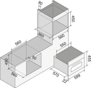 Духовой шкаф Ilve 645SCHSW/BUG фото 3 в Тюмени