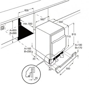 Встраиваемый холодильник Smeg U8C082DF фото 4 в Тюмени