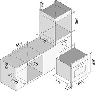 Духовой шкаф Ilve OV60STCT3/BK фото 2 в Тюмени