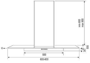 Вытяжка Куперсберг LORA 60 X 4HPB фото 2 в Тюмени Вытяжка Kuppersberg LORA 60 X 4HPB фото 2 в Тюмени