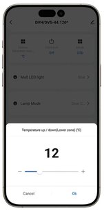 Встраиваемый винный шкаф Dunavox DVP-44.120DB фото 3 в Тюмени