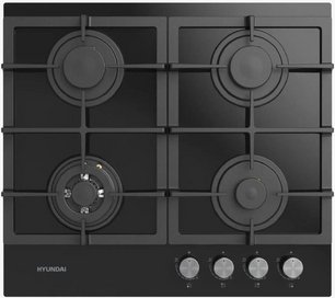 Газовая варочная панель Hyundai HHG 6434 BG фото в Тюмени