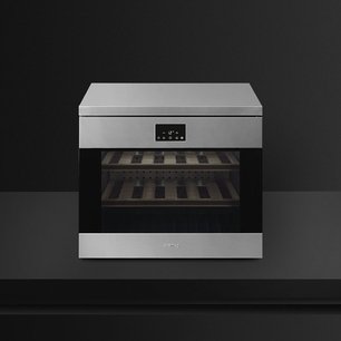 Холодильный шкаф для вина Smeg CVF318X фото 4 в Тюмени