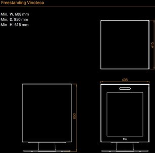 Отдельностоящий винный шкаф Irinox Vinoteca HVFS2350001 фото 4 в Тюмени