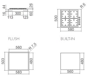 Варочная панель Barazza 1POF60 фото 2 в Тюмени