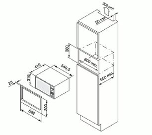 Микроволновая печь De Dietrich DME 729 X фото 3 в Тюмени