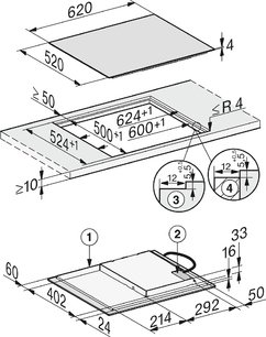 Варочная панель Miele KM 7361 FL фото 4 в Тюмени