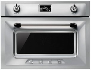 Компактный духовой шкаф с пароваркой Смег SF4920VCX фото в Тюмени Компактный духовой шкаф с пароваркой Smeg SF4920VCX фото в Тюмени