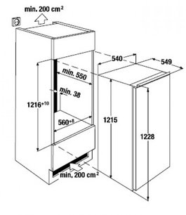 Встраиваемый морозильник Куперсбуш ITE 1390-1 фото 2 в Тюмени Встраиваемый морозильник Kuppersbusch ITE 1390-1 фото 2 в Тюмени
