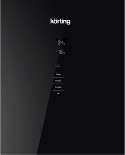 Холодильник Кертинг KNFC 61869 GN фото 2 в Тюмени Холодильник Korting KNFC 61869 GN фото 2 в Тюмени