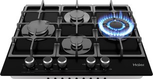 Газовая варочная панель Haier HHX-G64CWMB фото 4 в Тюмени