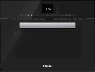 Духовой шкаф с СВЧ Миле H6600BM OBSW черный обсидиан фото в Тюмени Духовой шкаф с СВЧ Miele H6600BM OBSW черный обсидиан фото в Тюмени
