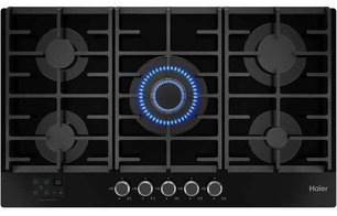 Газовая варочная панель Haier HHX-G95CWSB фото в Тюмени