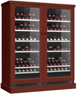 Винный шкаф Dometic C101G Double Wooden Mahogany фото в Тюмени