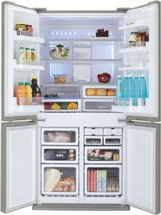 Холодильник Шарп SJFP97VBK фото 2 в Тюмени Холодильник Sharp SJFP97VBK фото 2 в Тюмени