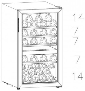 Винный шкаф La Sommeliere ECS50.2Z фото 2 в Тюмени