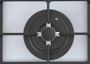 Газовая стеклянная варочная панель Korting HGG 6722 CTW фото 2 в Тюмени