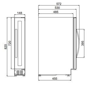 Винный шкаф Dometic E7FG Elegance фото 2 в Тюмени