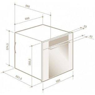 Духовой шкаф Де Дитрих DOP1140WS фото 2 в Тюмени Духовой шкаф De Dietrich DOP1140WS фото 2 в Тюмени