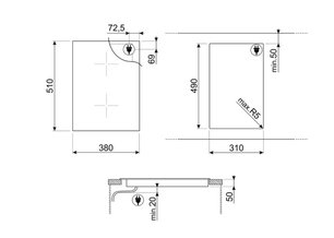 Варочная панель Smeg SIM631WLDX фото 4 в Тюмени