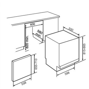 Посудомоечная машина Тека DW1 605 FI фото 3 в Тюмени Посудомоечная машина Teka DW1 605 FI фото 3 в Тюмени