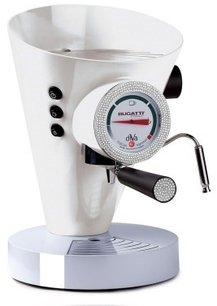 Кофеварка Bugatti DIVA 431 White Swarovski фото в Тюмени